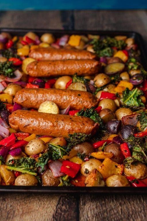 Beyond Sausage and Sweet Potato Bake