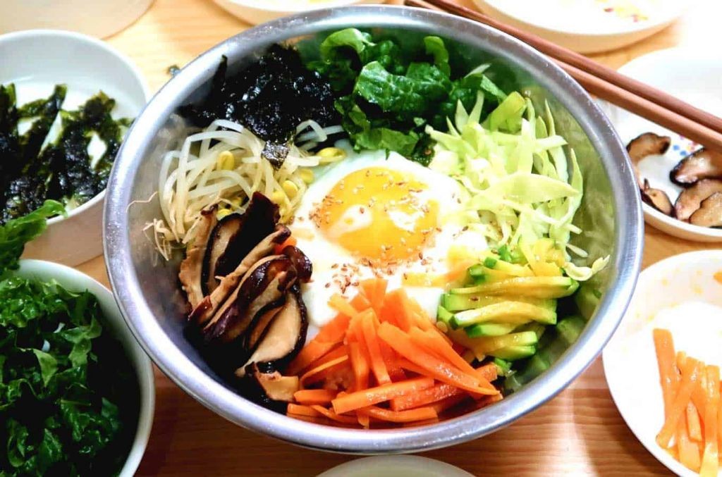 Bibimbap with Gochujang Sauce