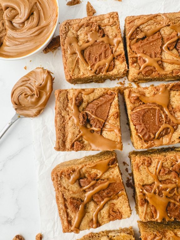 Biscoff Butter Blondies