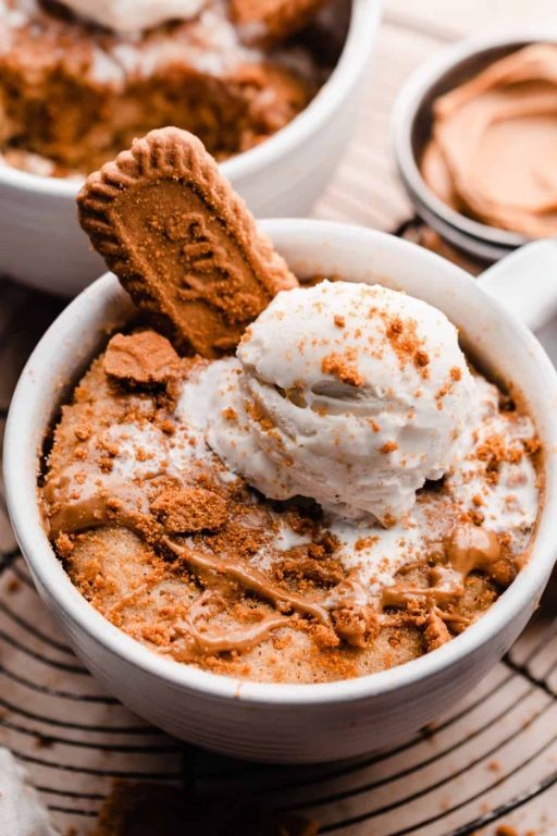 Biscoff Butter Mug Cake