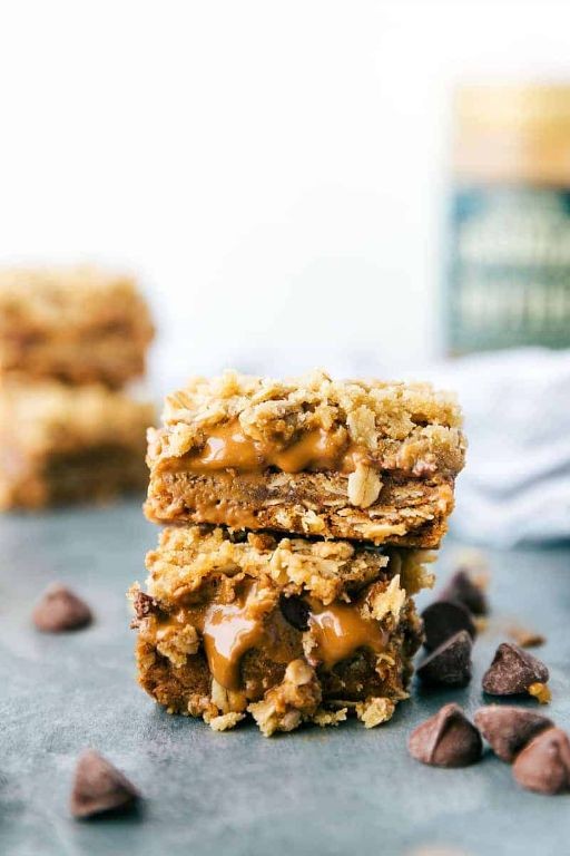 Biscoff Butter Oatmeal Bars