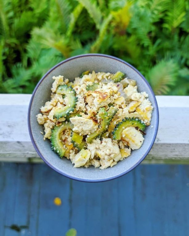 Bitter Melon and Quinoa Bowl