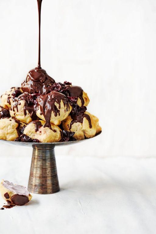 Black Forest Profiteroles