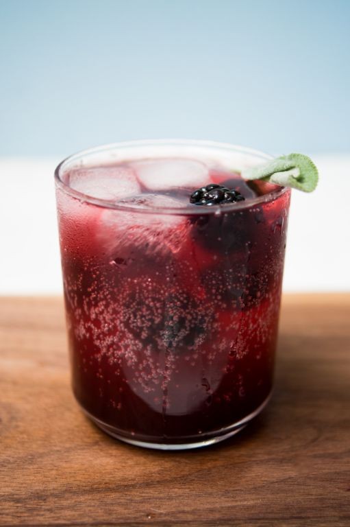 Blackberry Sage Soda