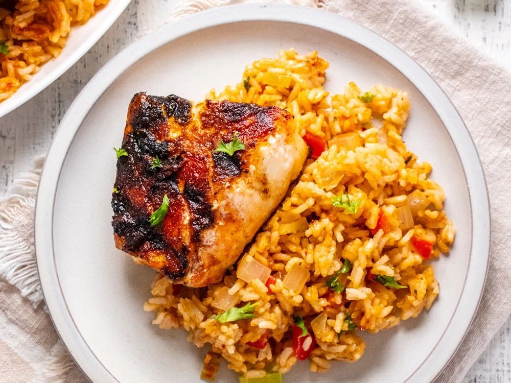 Blackened Chilean Sea Bass with Cajun Spices