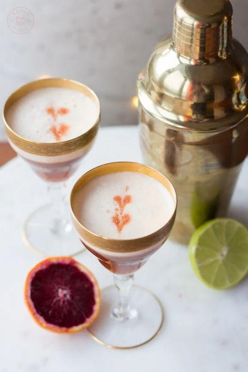 Blood Orange Mezcal Sour