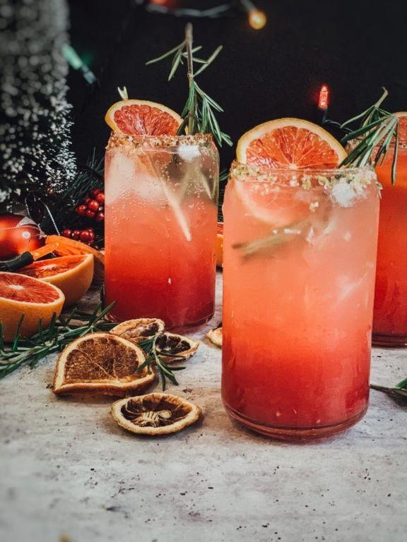 Blood Orange Paloma Pitcher