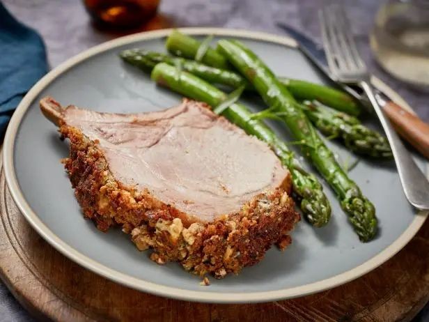 Blue Cheese Crusted Pork Tenderloin