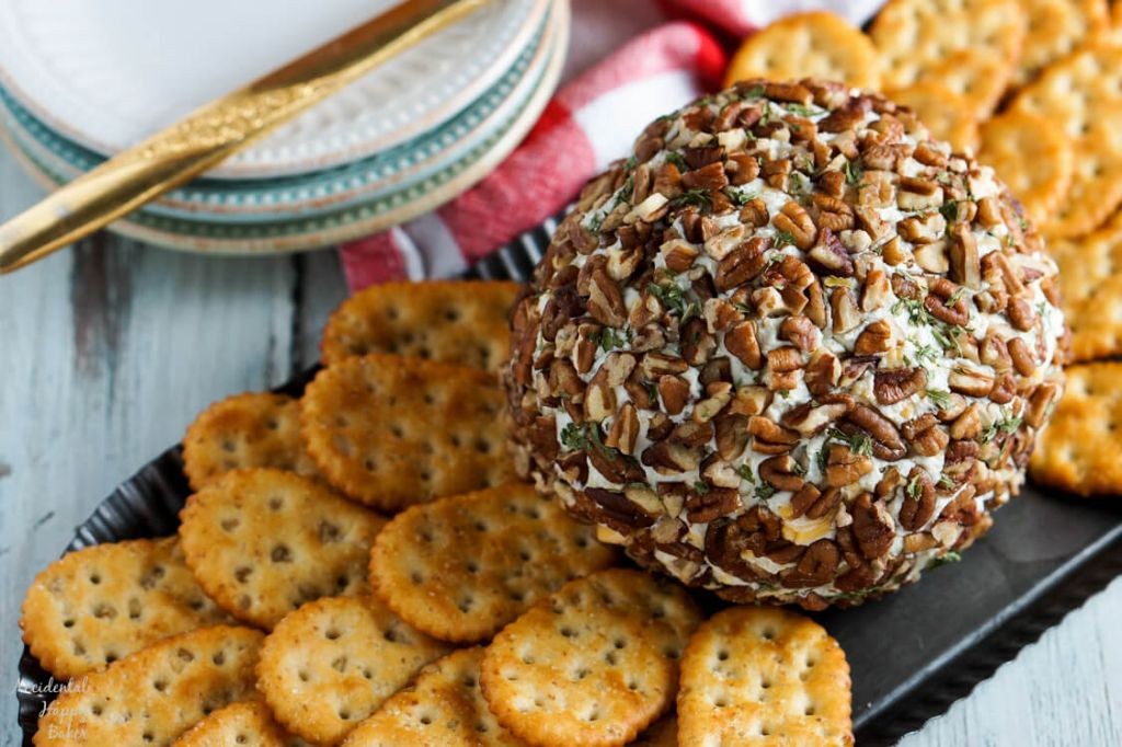 Blue Cheese and Walnut Cheese Ball