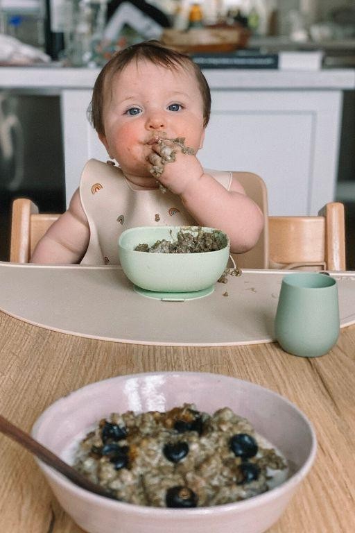 Blueberry Buckwheat Baby Cereal