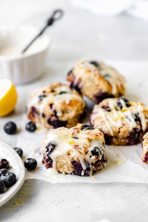 Blueberry Lemon Drop Biscuits