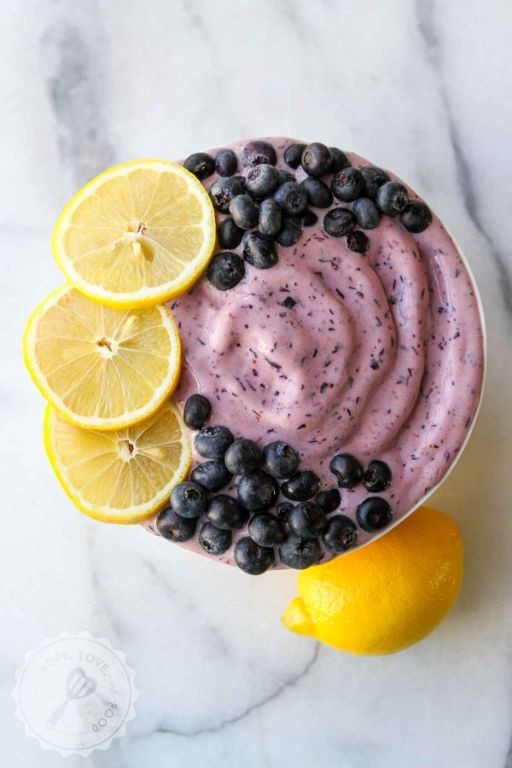 Blueberry Lemon Smoothie Bowl