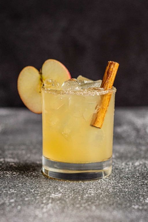 Bourbon Apple Cider Smash