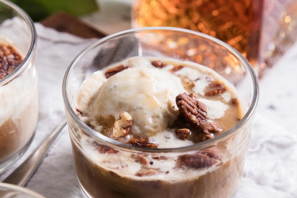 Bourbon Cream Affogato