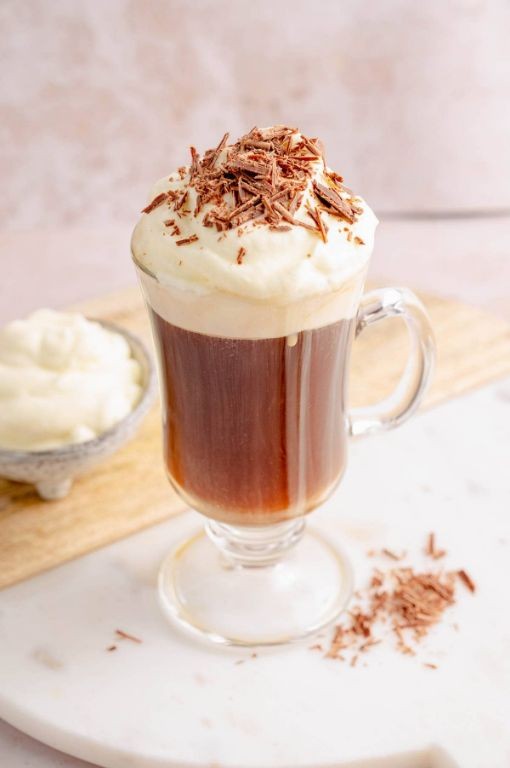 Bourbon Cream Irish Coffee
