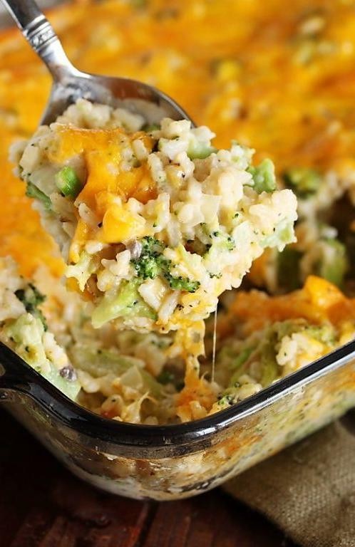 Broccoli and Rice Casserole