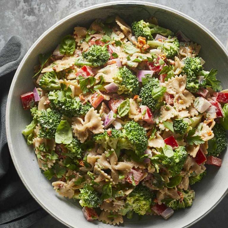 Broccoli and Sun-Dried Tomato Pasta Salad