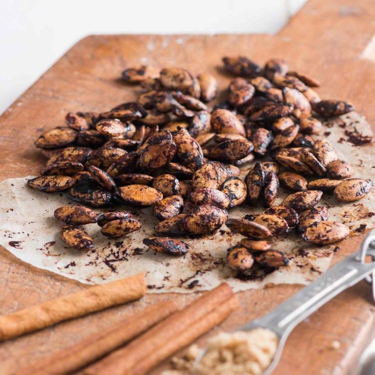 Brown Sugar Cinnamon Pumpkin Seeds