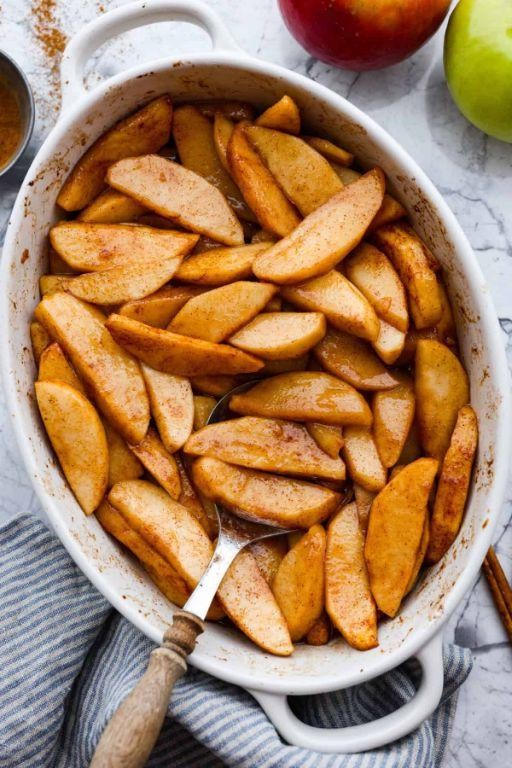 Brown Sugar Cinnamon Roasted Apples