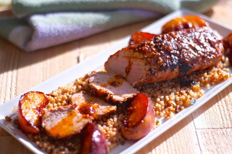 Brown Sugar and Bourbon Pork Sirloin Roast
