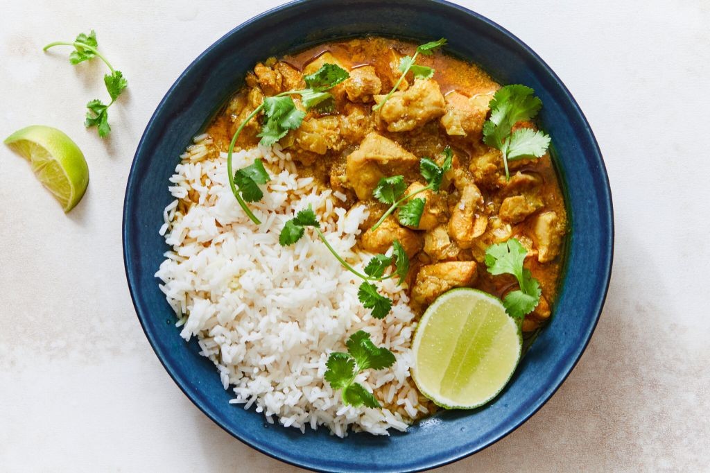 Burmese Coconut Chicken Curry