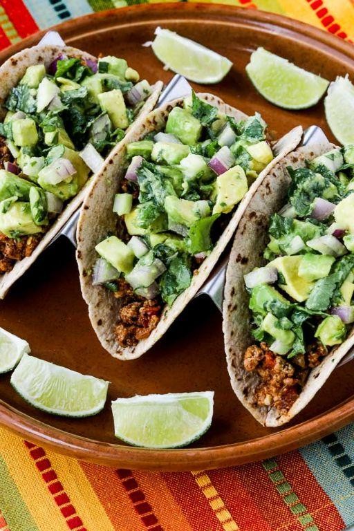Butterball Turkey Tacos with Avocado Lime Sauce