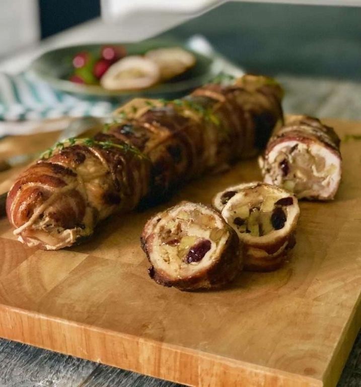 Butterball Turkey and Cranberry Stuffed Rolls