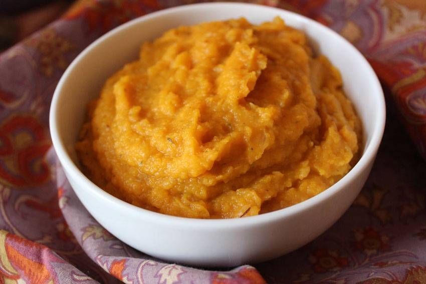 Butternut Squash Apple Puree