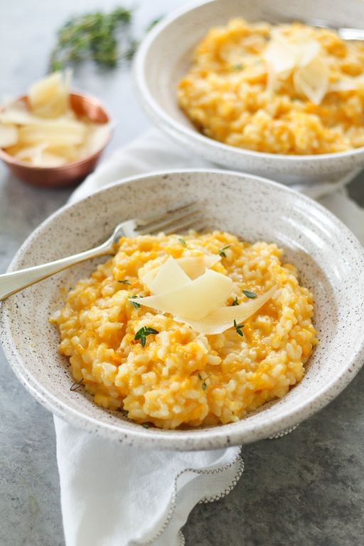Butternut Squash Risotto with Parmesan