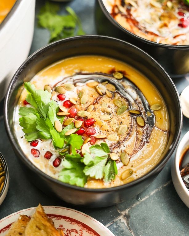 Butternut Squash Soup with Coconut Milk
