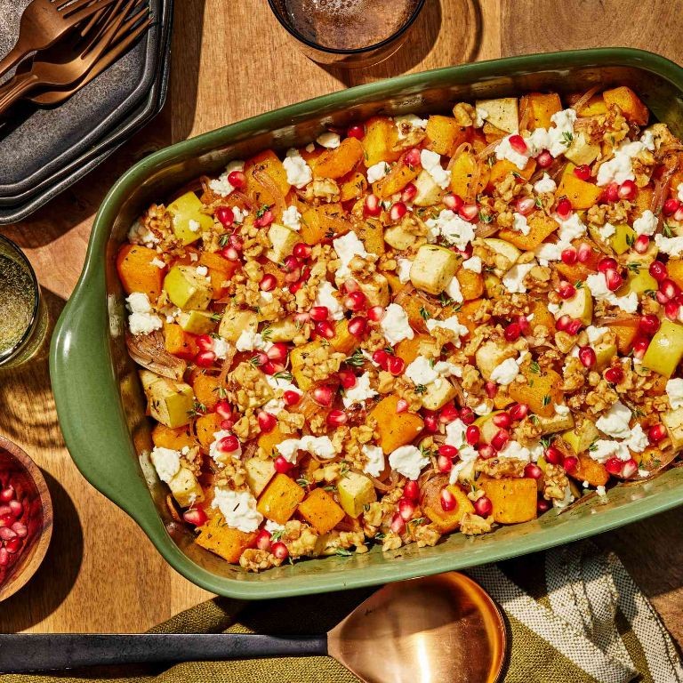 Butternut Squash and Apple Casserole
