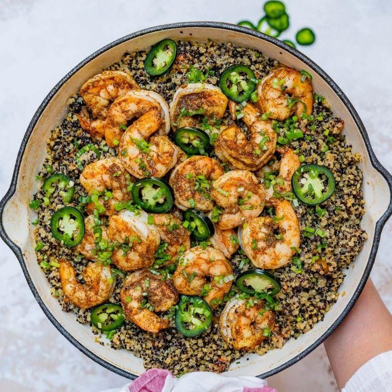 Cajun Shrimp and Quinoa Bowl