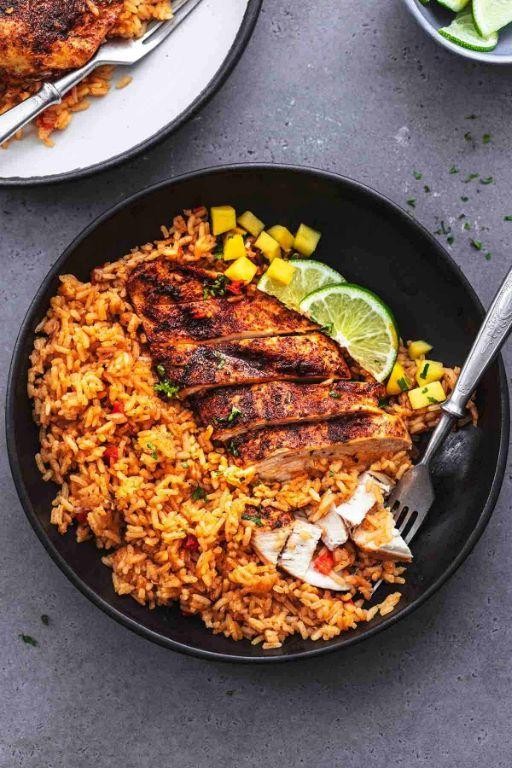 Cajun Spiced Chicken Rice Bowl