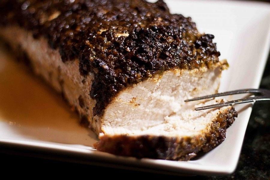 Cajun-Spiced Smoked Pork Loin
