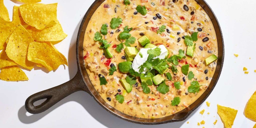Campfire Queso Dip with Chorizo