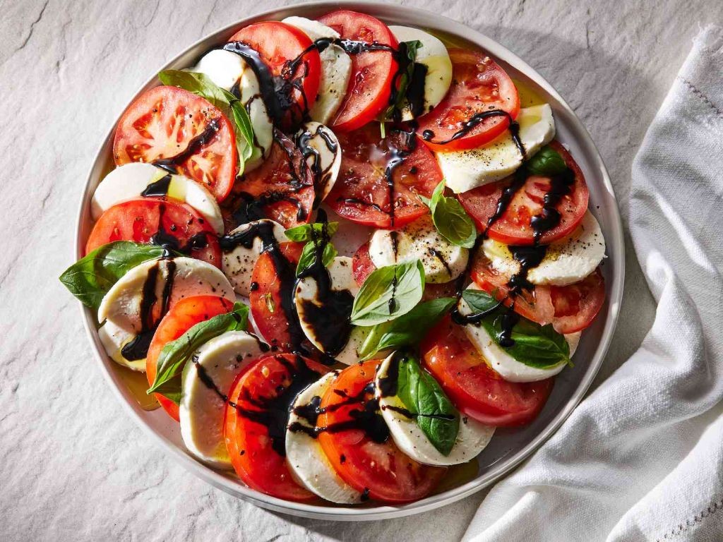 Caprese Salad with Balsamic Glaze