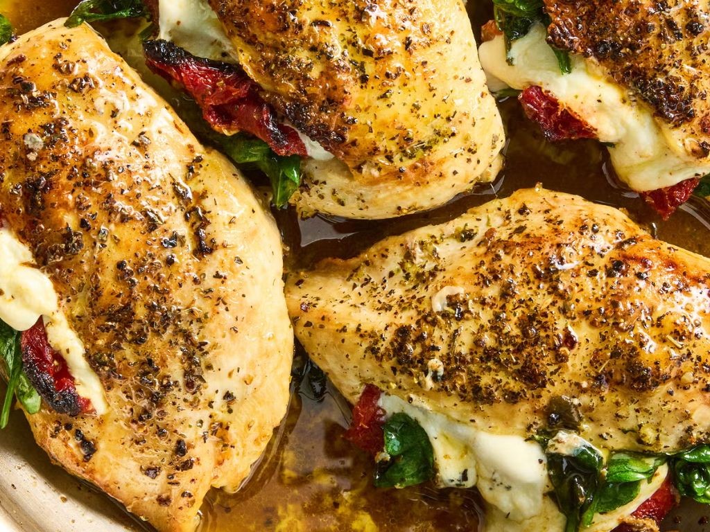 Caprese Stuffed Chicken Breast