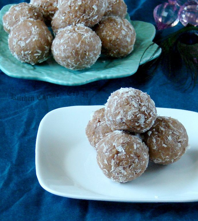 Caramel Coconut Laddu