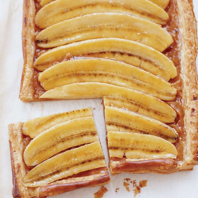 Caramelized Banana Tart