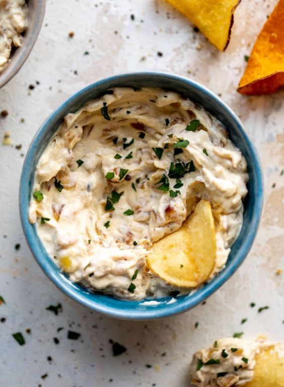Caramelized Onion Ranch Dip