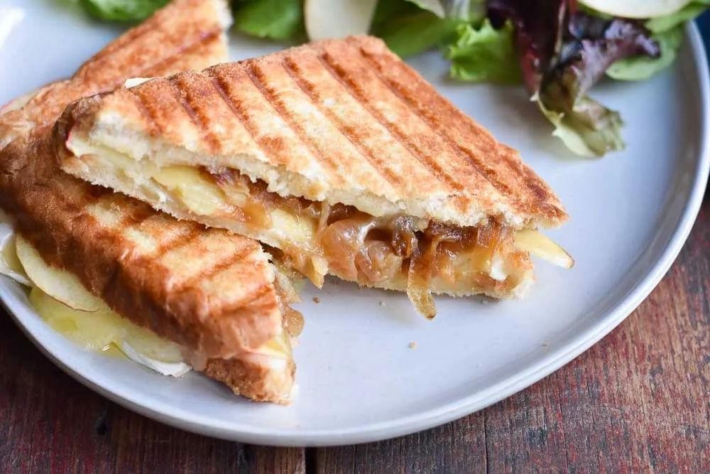 Caramelized Onion and Brie Grilled Cheese