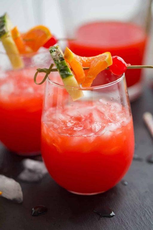 Caribbean Spiced Rum Punch