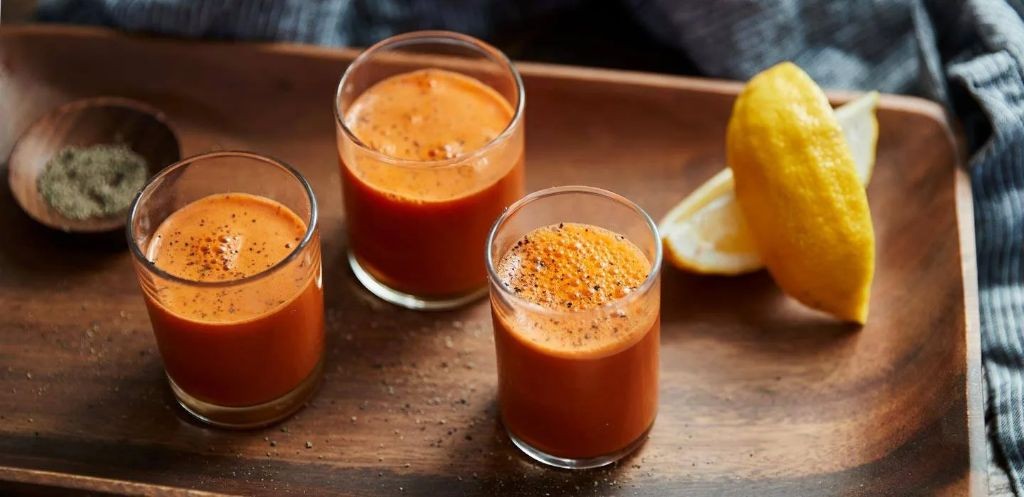 Carrot Ginger Turmeric Kombucha Shot