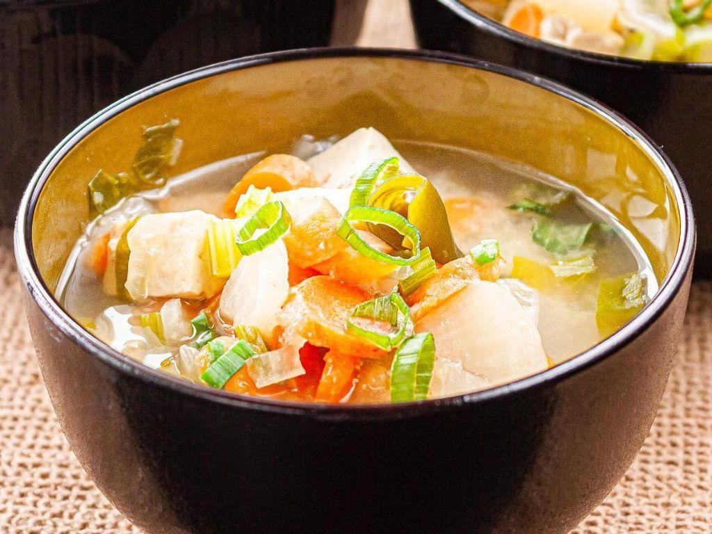 Carrot and Daikon Miso Ramen