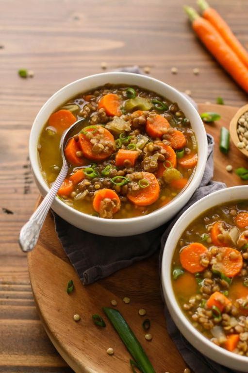 Carrot and Lentil Cereal Mix