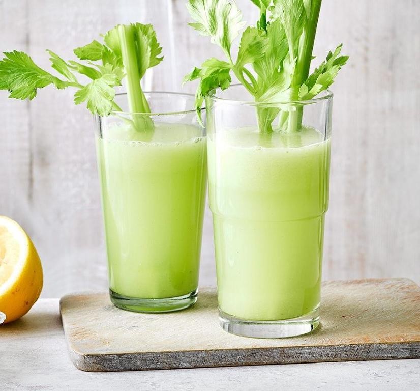 Celery Apple Lemon Detox Drink