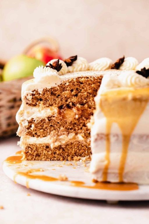 Chai-Spiced Apple Cake