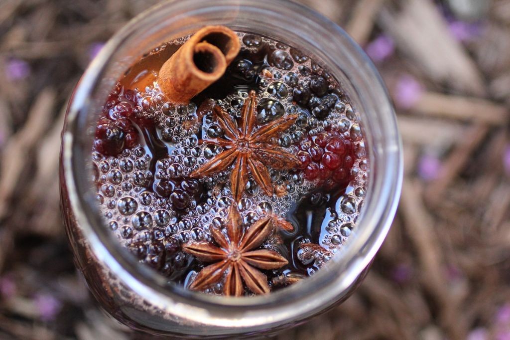 Chai-Spiced Kombucha with Almond Milk