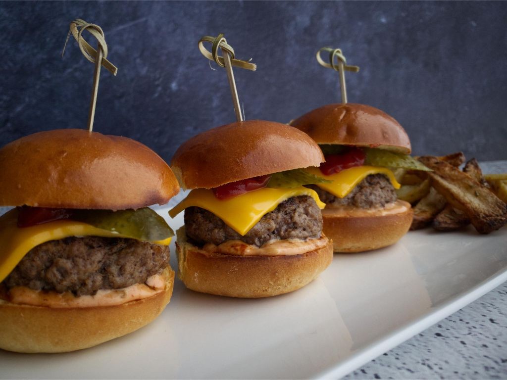 Cheeseburger Sliders with Special Sauce