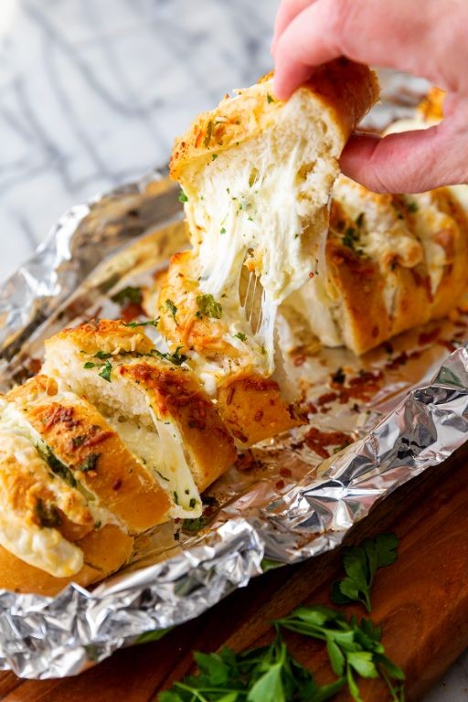 Cheesy Stuffed Italian Bread